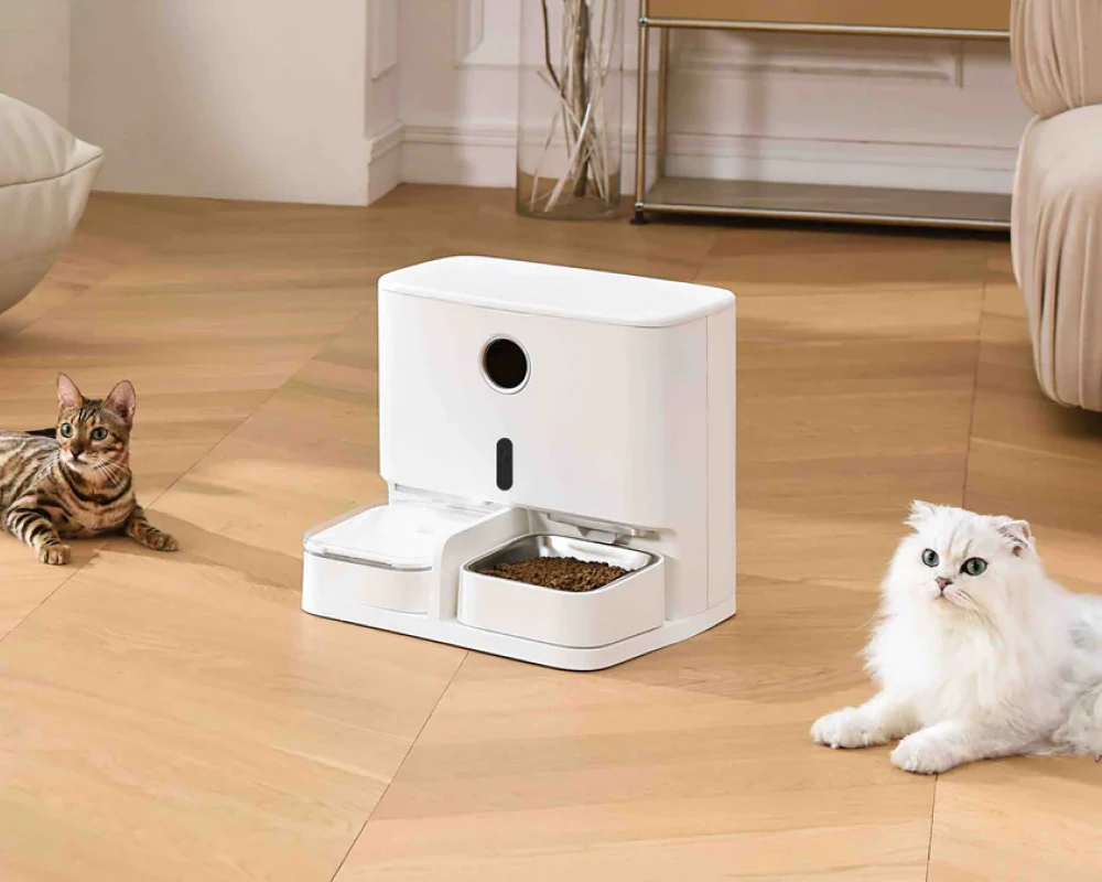 automatic dog feeder and water dispenser