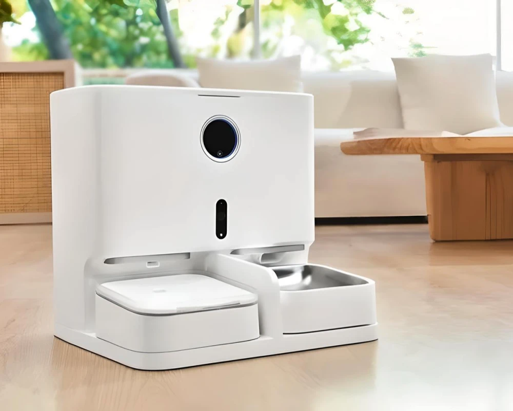 automatic pet feeder and water dispenser