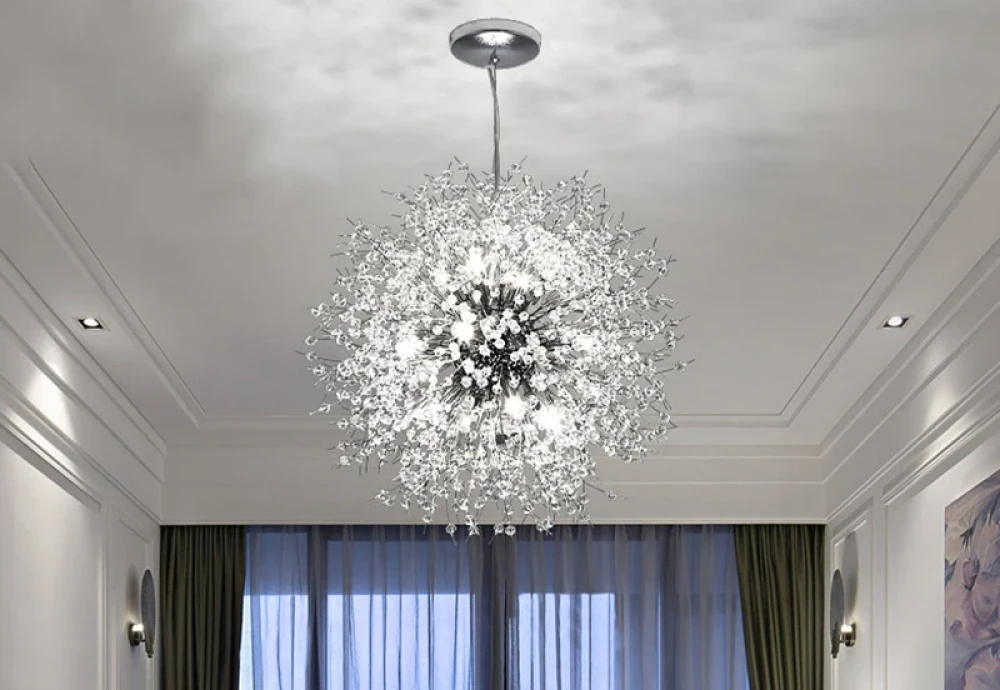 modern crystal chandelier for living room