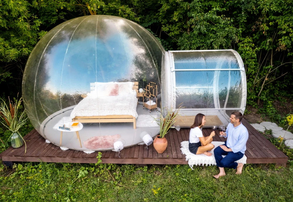 pop up bubble tent