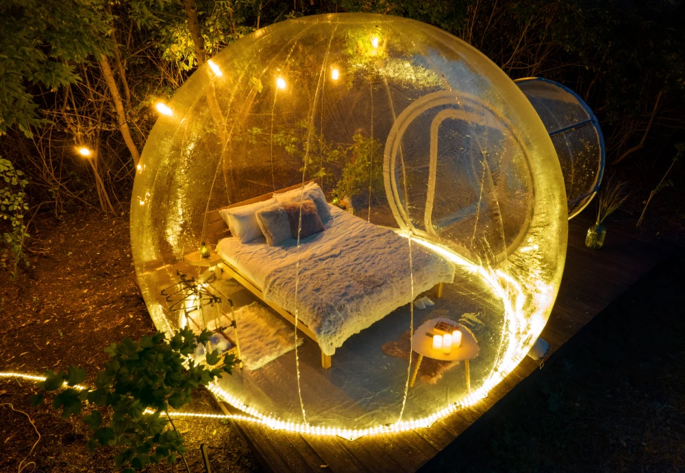 bubble tree bubble tent