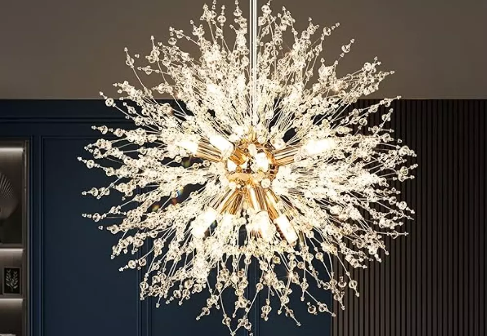 art deco globe chandelier