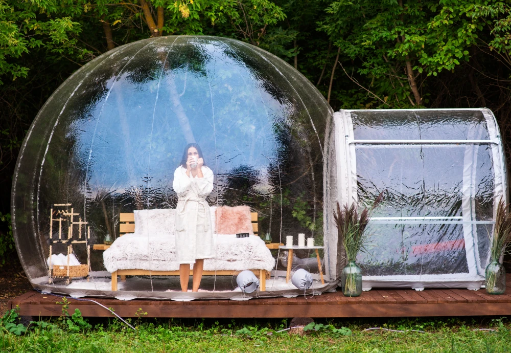 big bubble tent